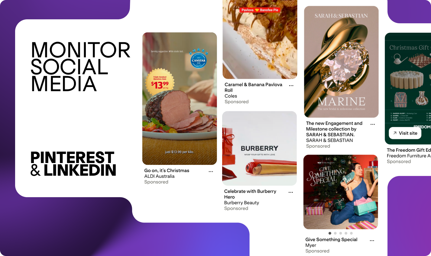 Social Media Monitoring: LinkedIn and Pinterest Coverage